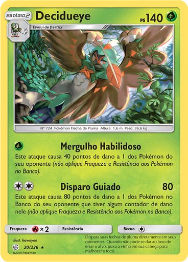 Decidueye (Reverse Holo)
