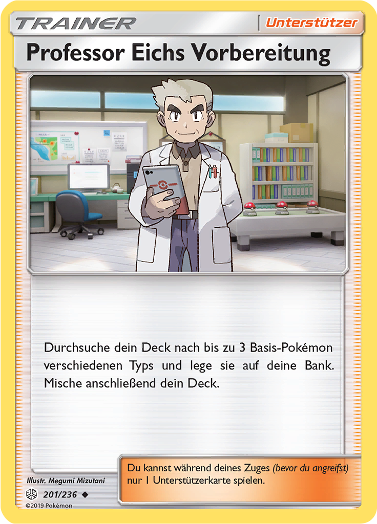 Professor Eichs Vorbereitung (Reverse Holo)