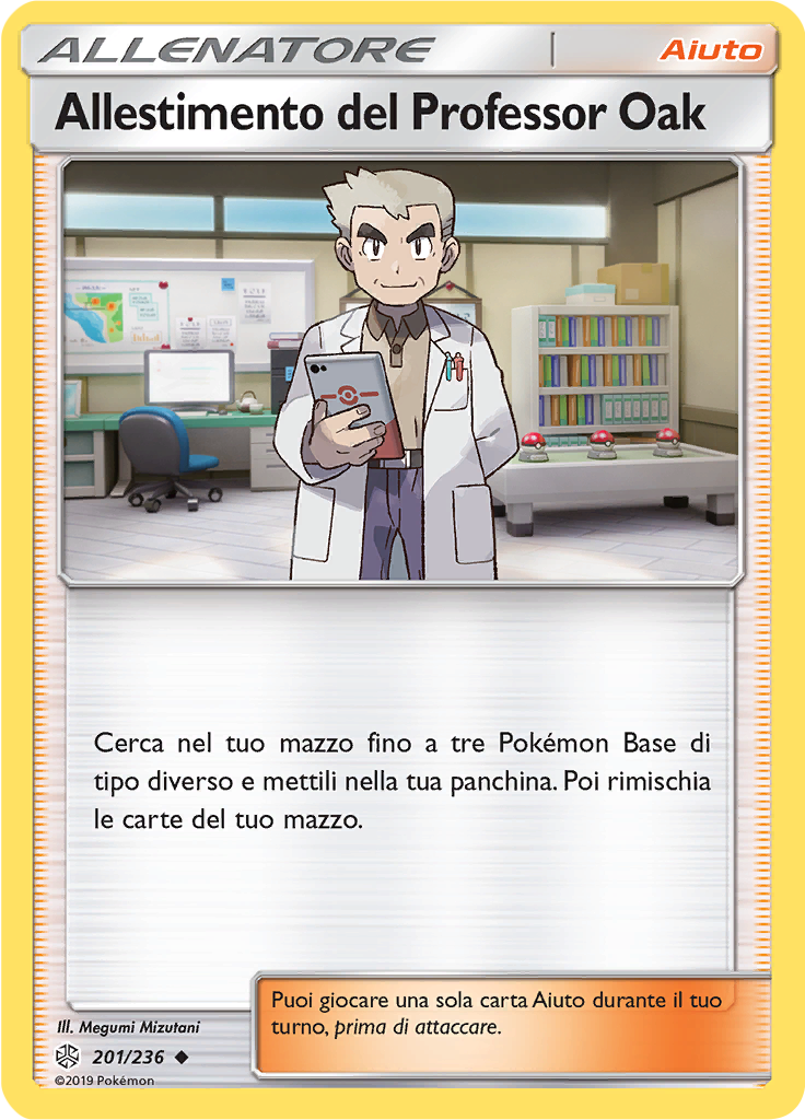Allestimento del Professor Oak (Reverse Holo)