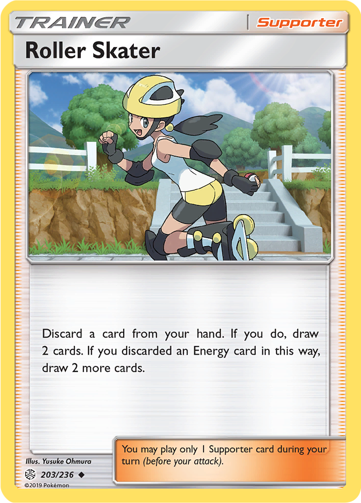 Roller Skater (Reverse Holo)