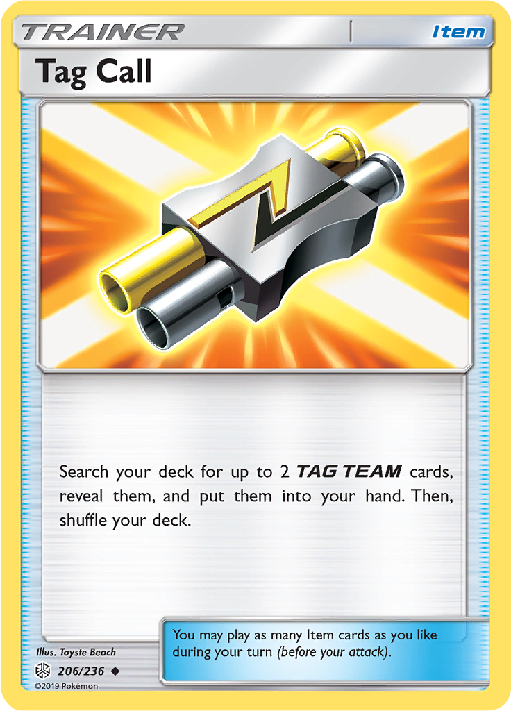 Tag Call (Reverse Holo)