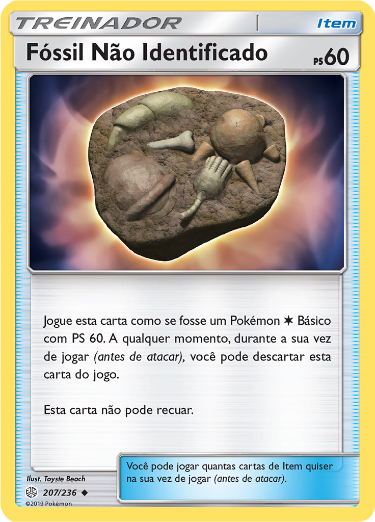 Fóssil Não Identificado (Reverse Holo)