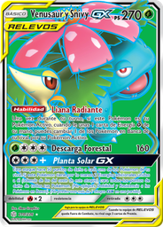 Venusaur y Snivy GX
