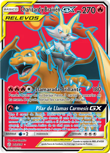 Charizard y Braixen GX