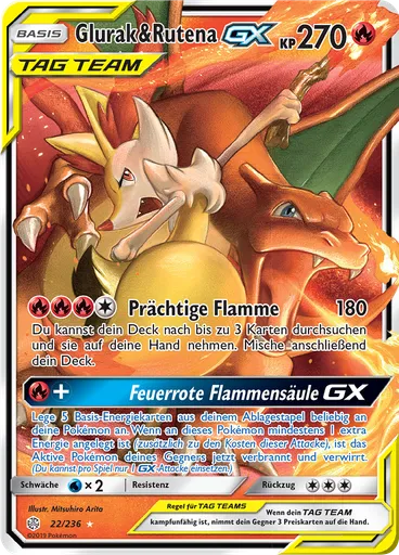 Glurak & Rutena GX
