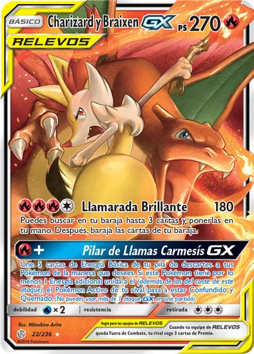Charizard y Braixen GX