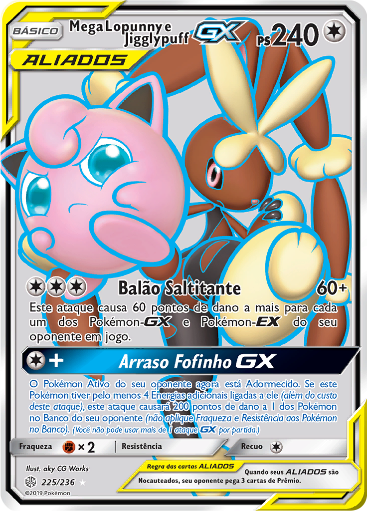 Mega Lopunny e Jigglypuff GX