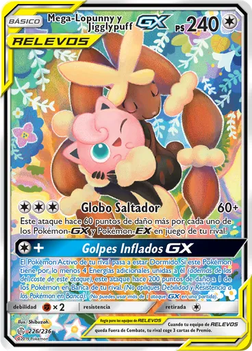 Mega-Lopunny y Jigglypuff GX