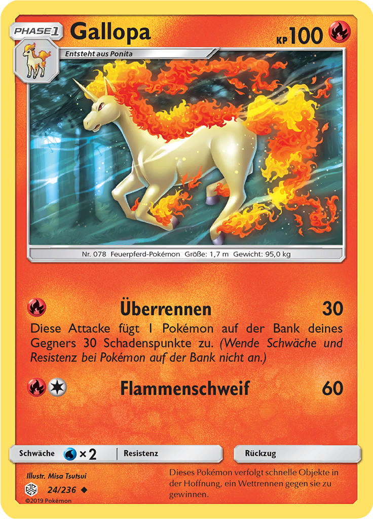 Gallopa (Reverse Holo)