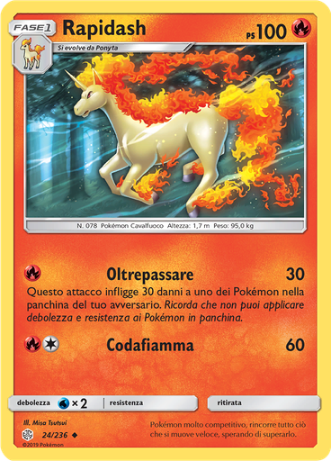 Rapidash (Reverse Holo)
