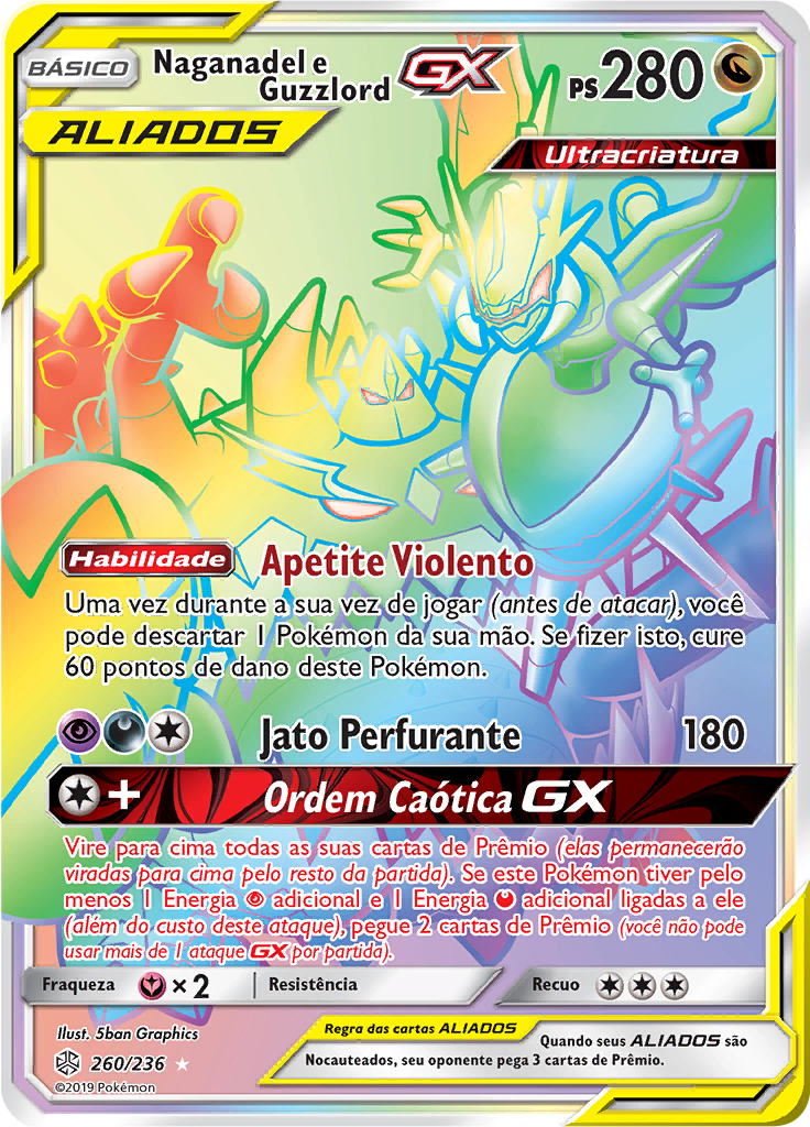 Naganadel e Guzzlord GX