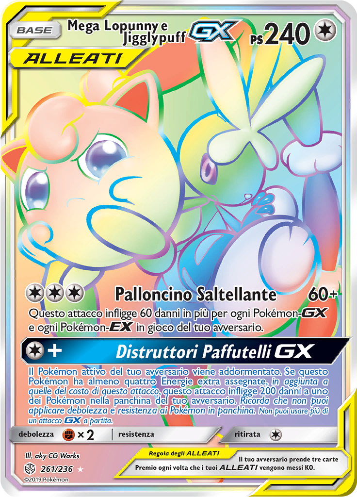 Mega Lopunny e Jigglypuff GX