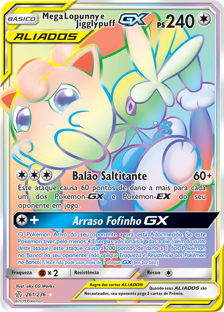 Mega Lopunny e Jigglypuff GX