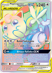 Mega Lopunny e Jigglypuff GX