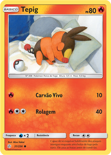 Tepig (Reverse Holo)