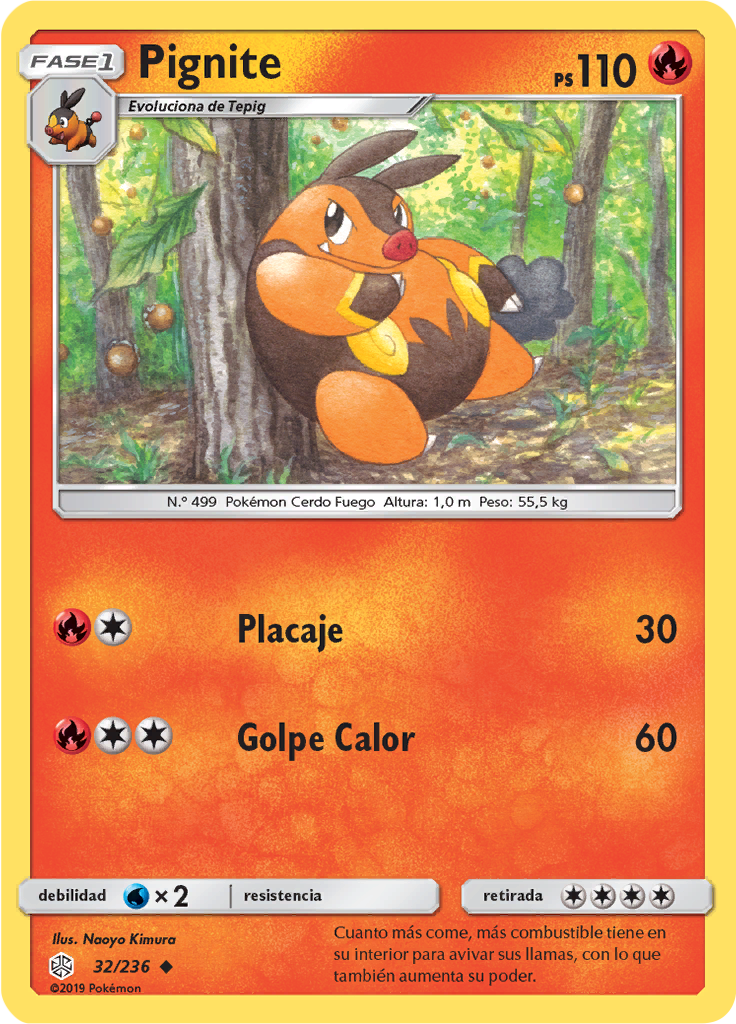 Pignite (Reverse Holo)