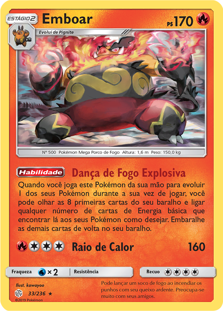 Emboar (Reverse Holo)