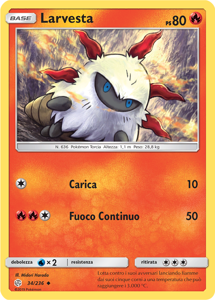 Larvesta (Reverse Holo)
