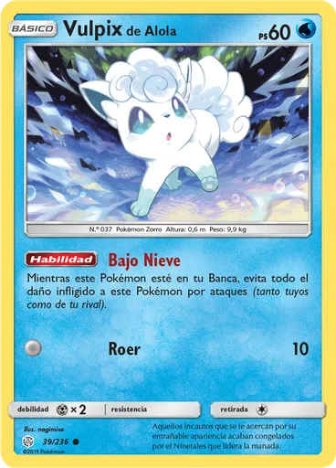 Vulpix de Alola
