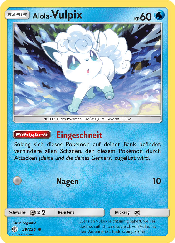Alola Vulpix (Reverse Holo)