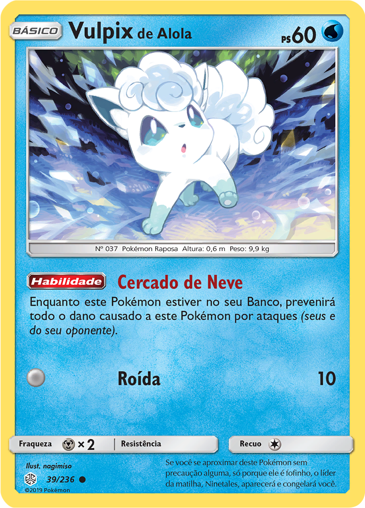 Vulpix de Alola (Reverse Holo)