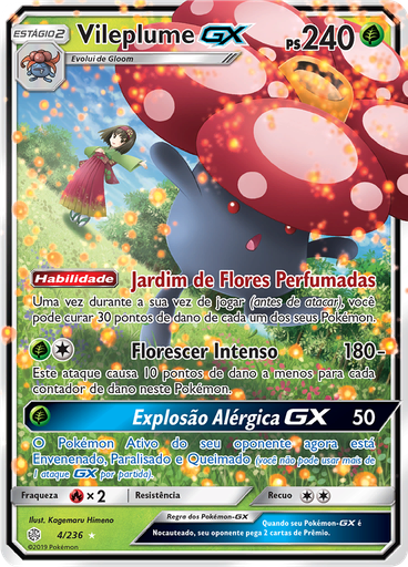 Vileplume GX