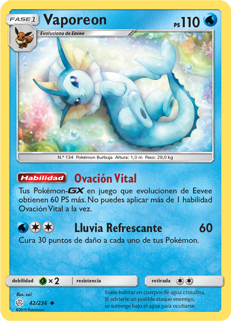 Vaporeon (Reverse Holo)