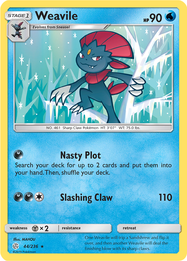 Weavile (Reverse Holo)