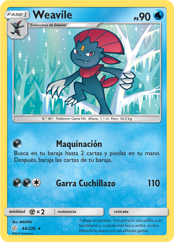 Weavile (Reverse Holo)