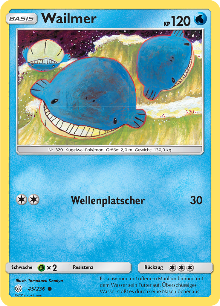 Wailmer (Reverse Holo)