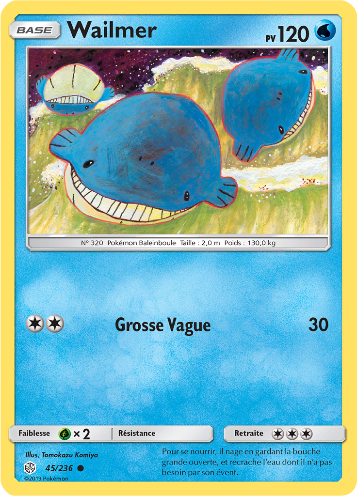 Wailmer (Reverse Holo)