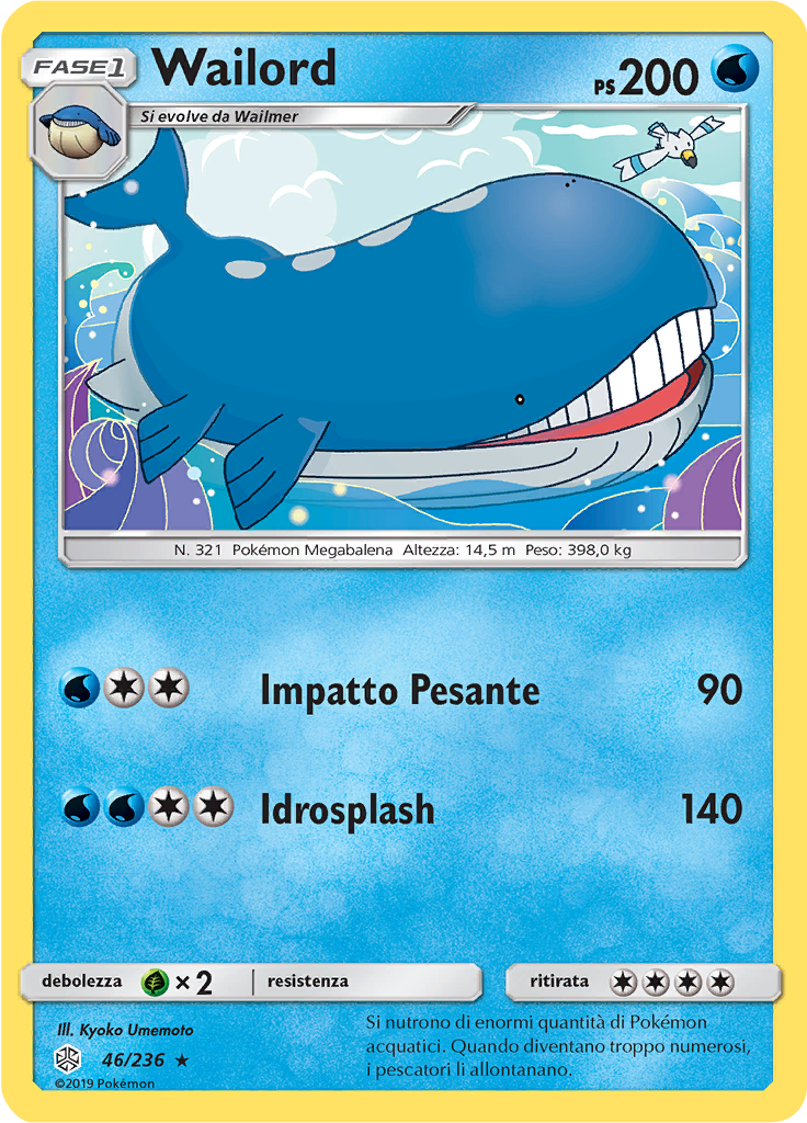 Wailord (Reverse Holo)