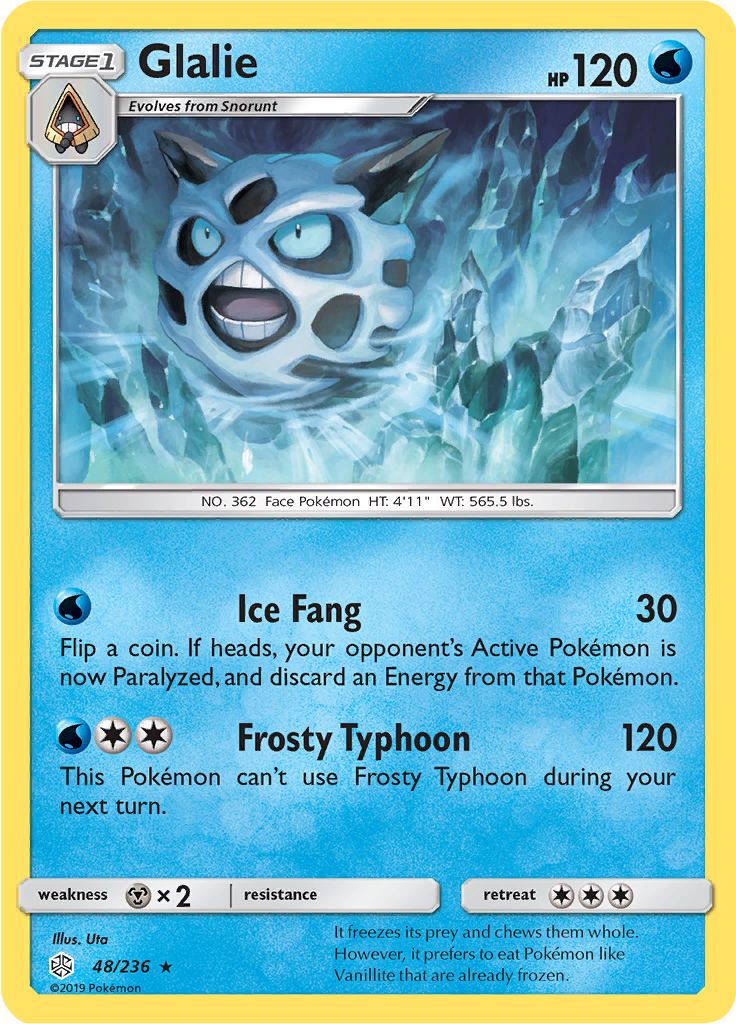 Glalie (Reverse Holo)