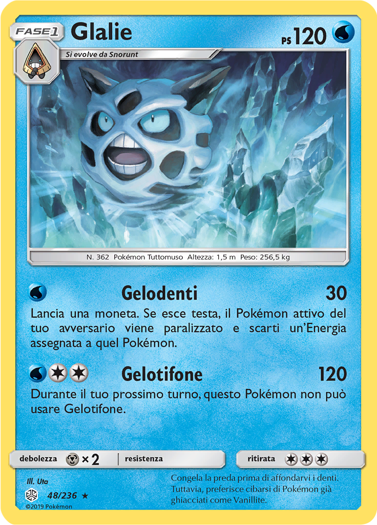 Glalie (Reverse Holo)