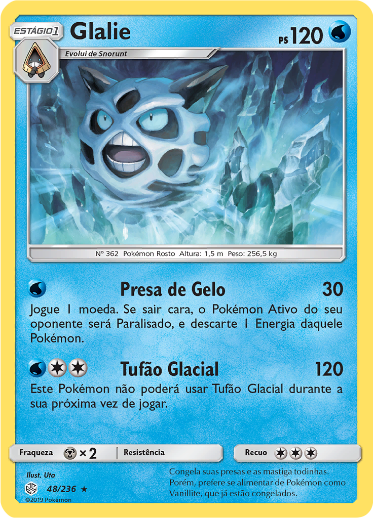 Glalie (Reverse Holo)
