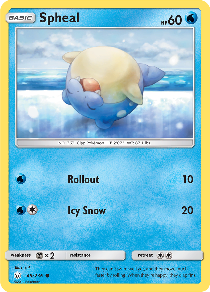 Spheal (Reverse Holo)