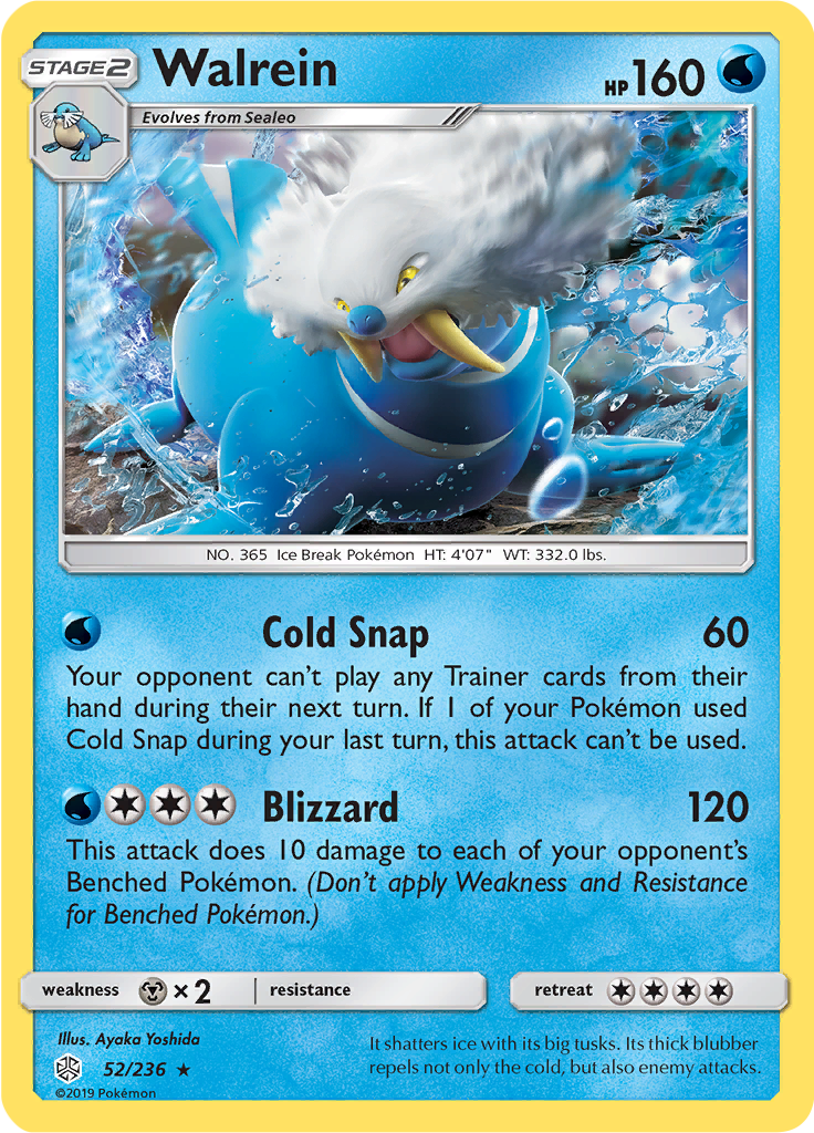 Walrein (Reverse Holo)