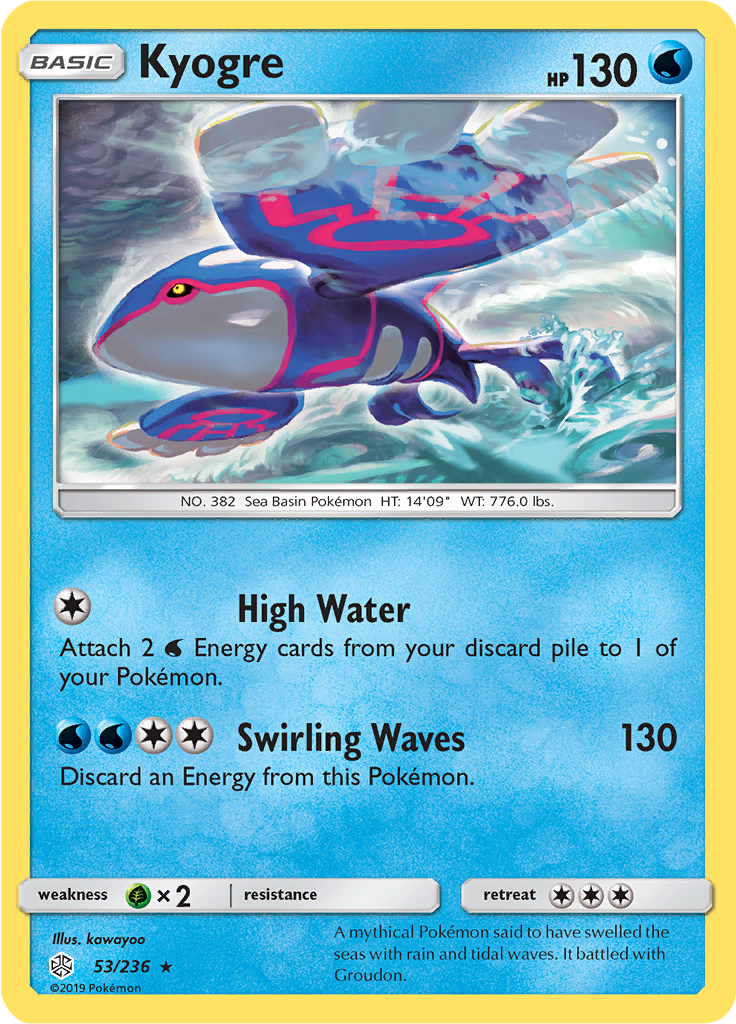 Kyogre (Reverse Holo)