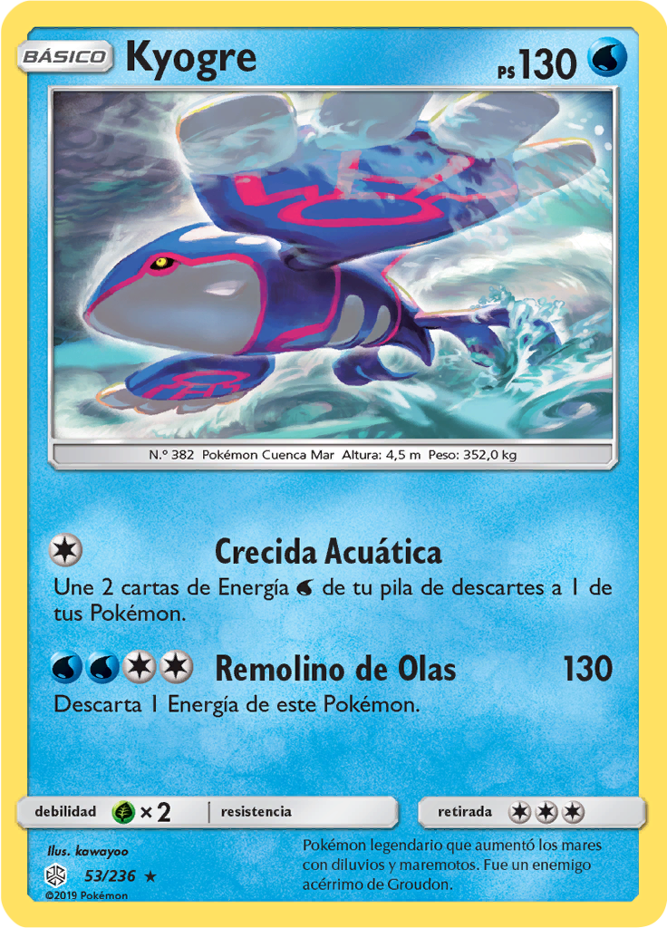 Kyogre (Reverse Holo)