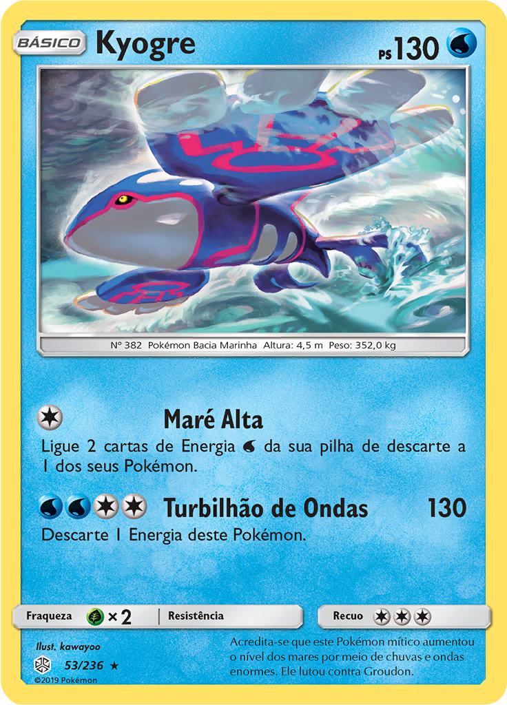 Kyogre (Reverse Holo)