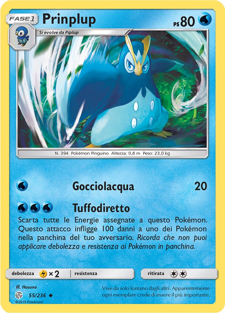 Prinplup (Reverse Holo)