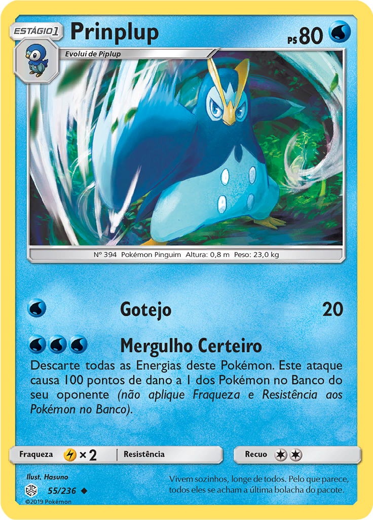 Prinplup (Reverse Holo)