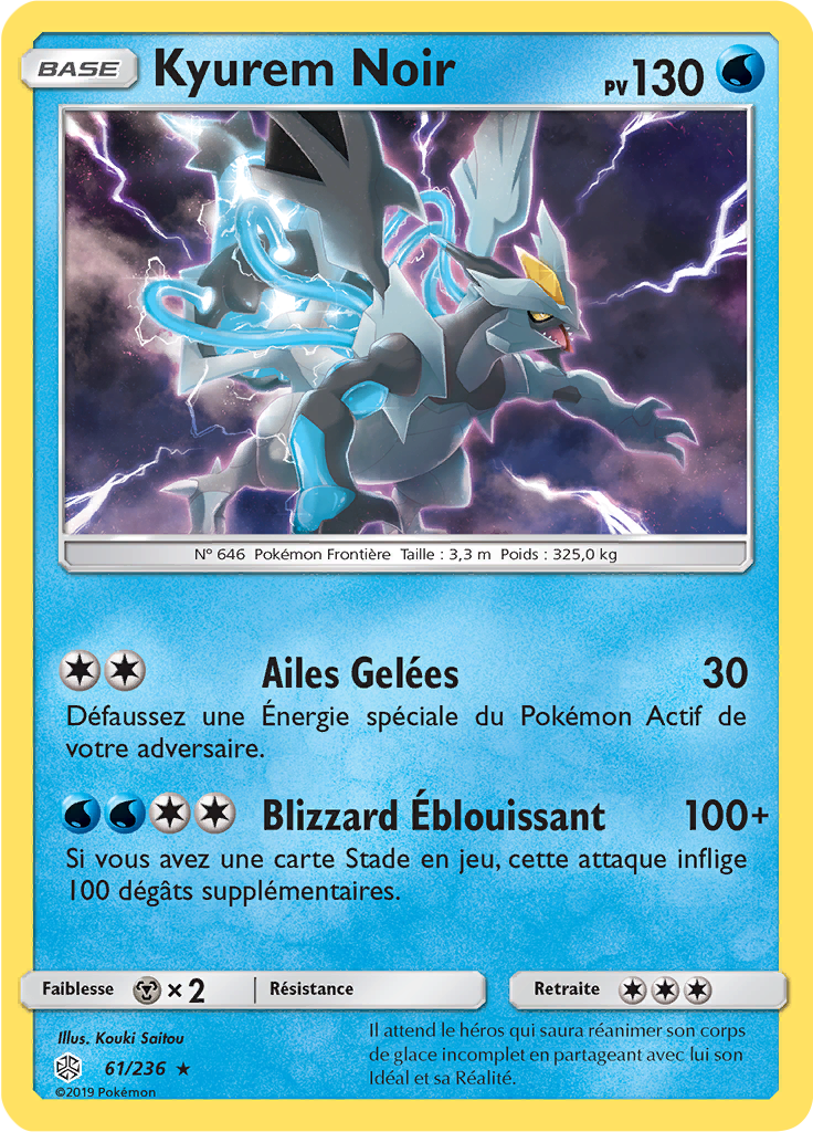 Kyurem Noir (Reverse Holo)