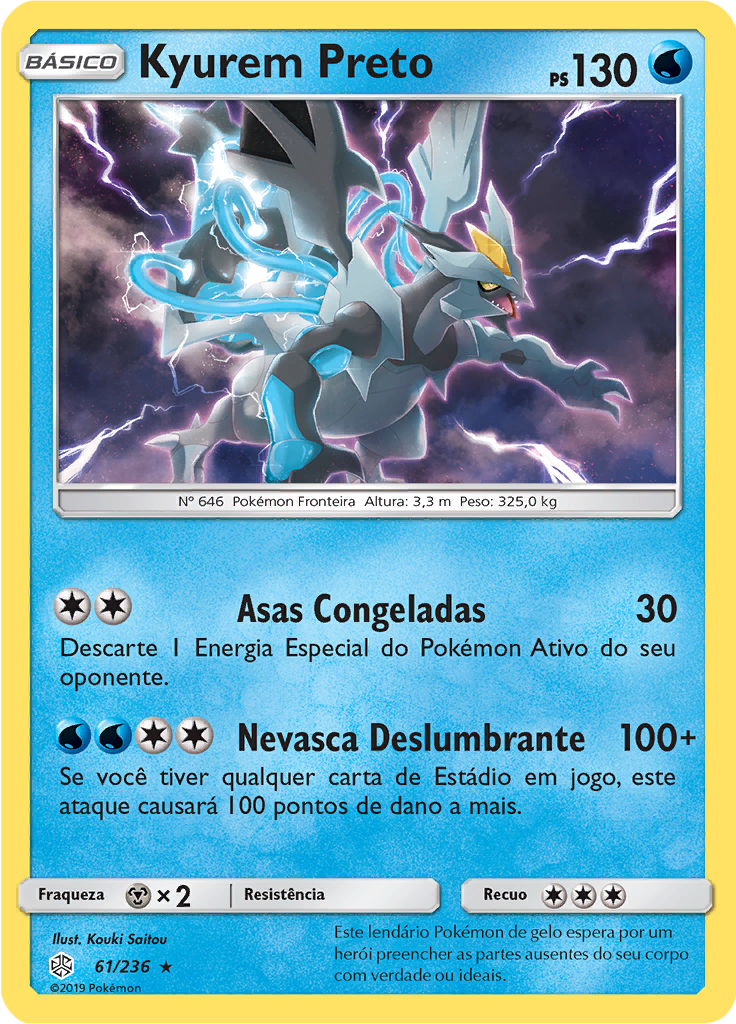 Kyurem Preto (Reverse Holo)