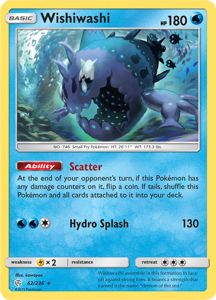 Wishiwashi (Reverse Holo)