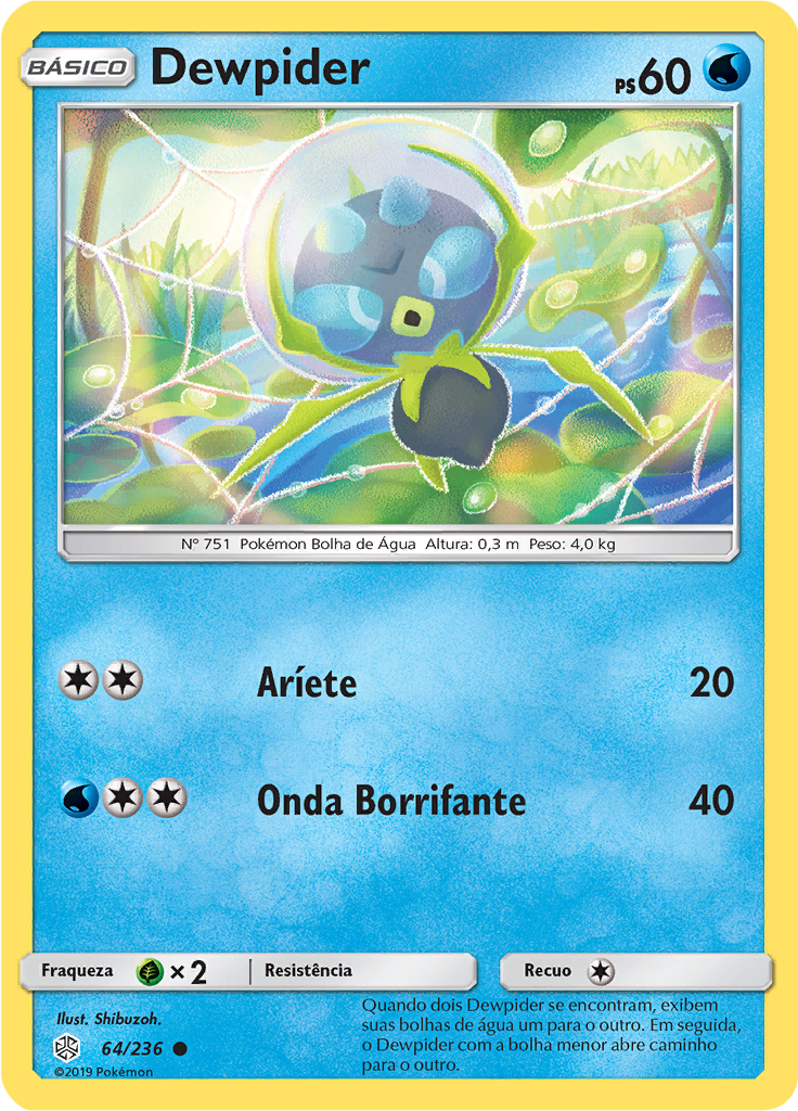 Dewpider (Reverse Holo)