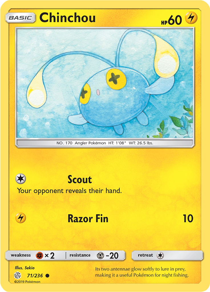 Chinchou (Reverse Holo)