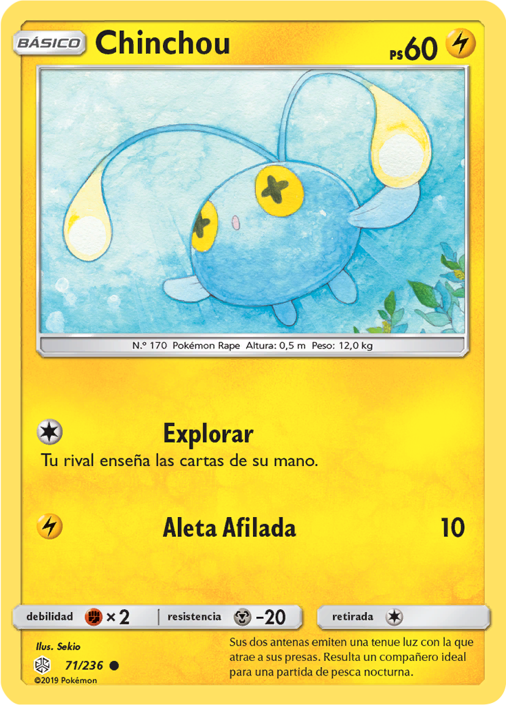 Chinchou (Reverse Holo)