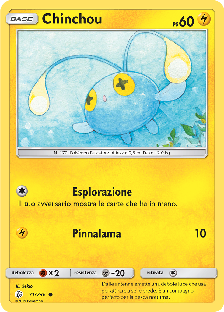 Chinchou (Reverse Holo)