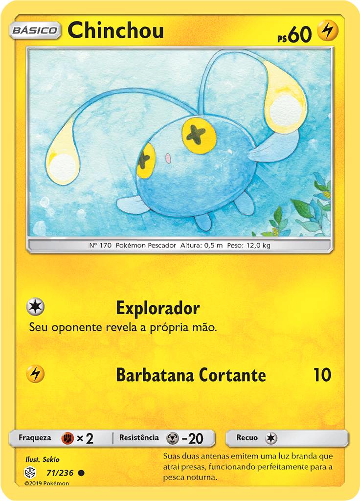 Chinchou (Reverse Holo)
